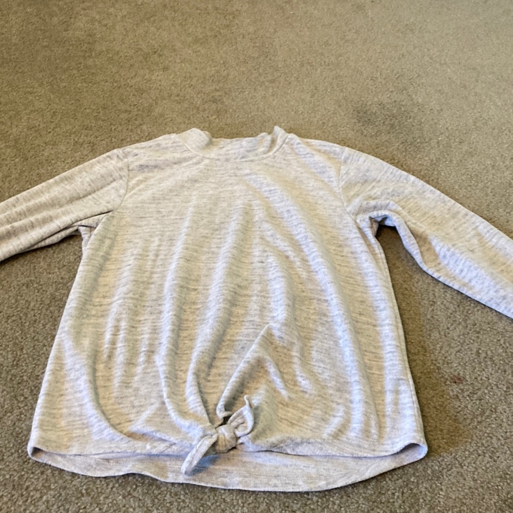 Gray fleece